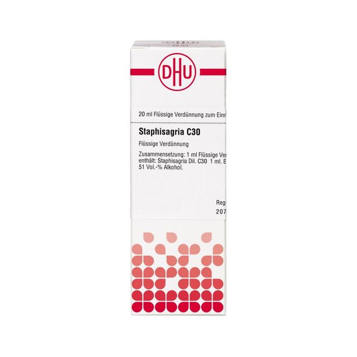 DHU Staphisagria C30 Dilution, 20 ml Lösung