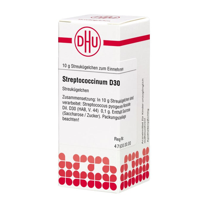 DHU Streptococcinum D30 Streukügelchen, 10 g Globules