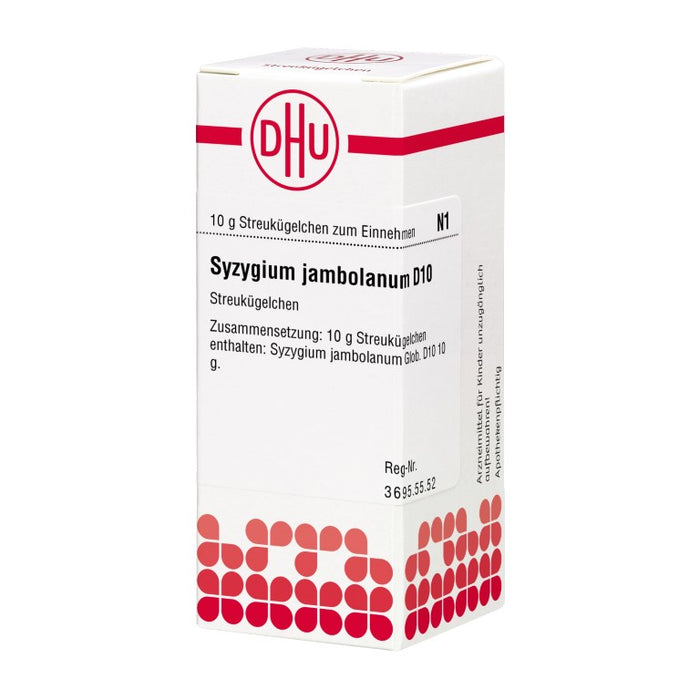 DHU Syzygium jambolanum D 10 Streukügelchen, 10 g Globules