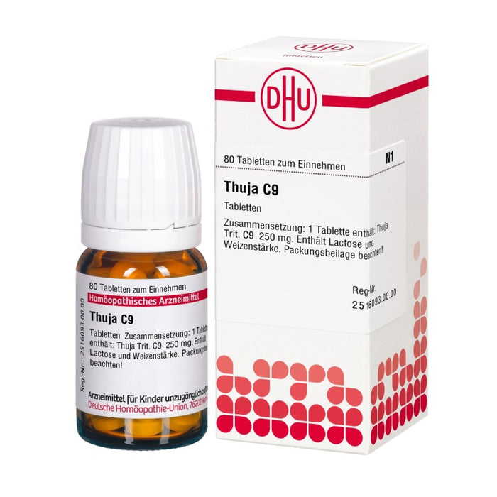 DHU Thuja C9 Tabletten, 80 St. Tabletten