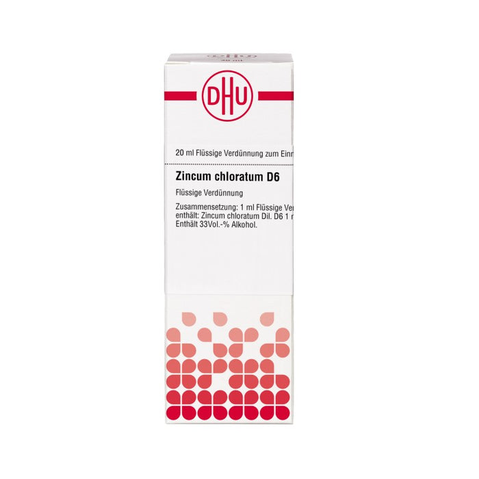 DHU Zincum chloratum D6 Dilution, 20 ml Lösung