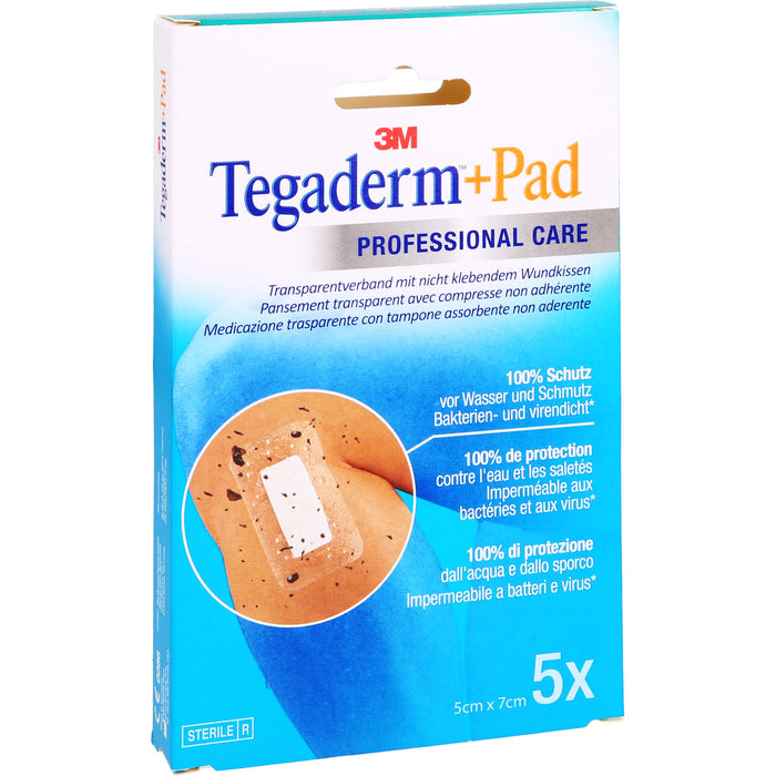 Tegaderm Plus Pad 3M 5,0cmx7,0cm, 5 pcs. Patch