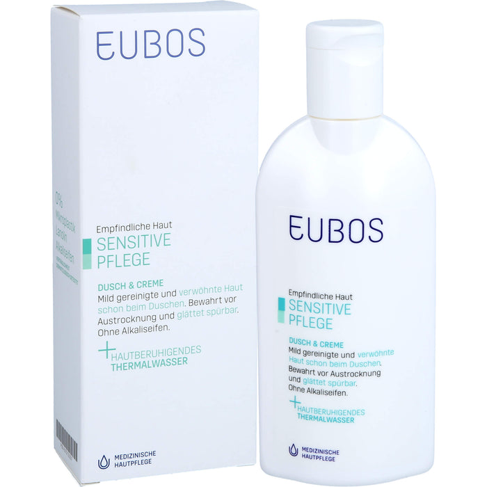 EUBOS SENSITIVE DUSCH & CREME Nachfüllbeutel, 200 ml Lösung