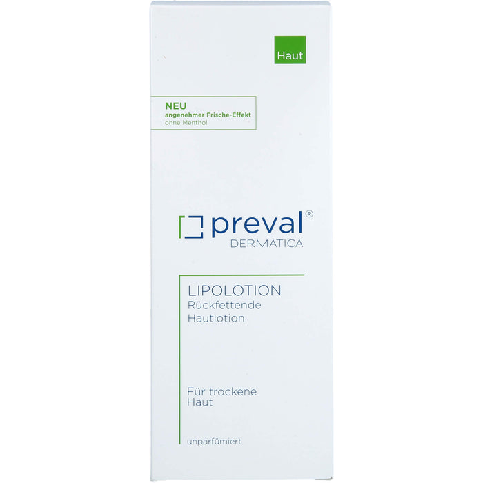 Preval Lipolotion rückfettende Hautlotion, 500 ml Lotion