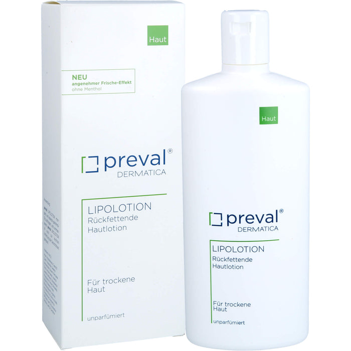 Preval Lipolotion rückfettende Hautlotion, 500 ml Lotion