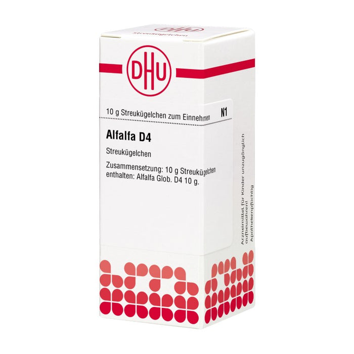 DHU Alfalfa D4 Streukügelchen, 10 g Globules