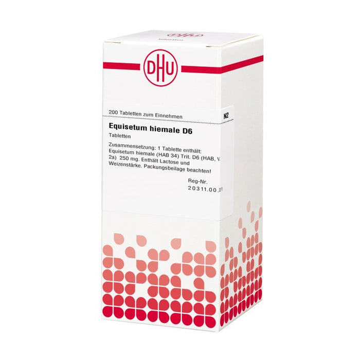 DHU Equisetum hiemale D6 Tabletten, 200 St. Tabletten