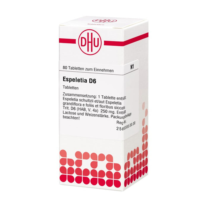 DHU Espeletia D6 Tabletten, 80 pcs. Tablets