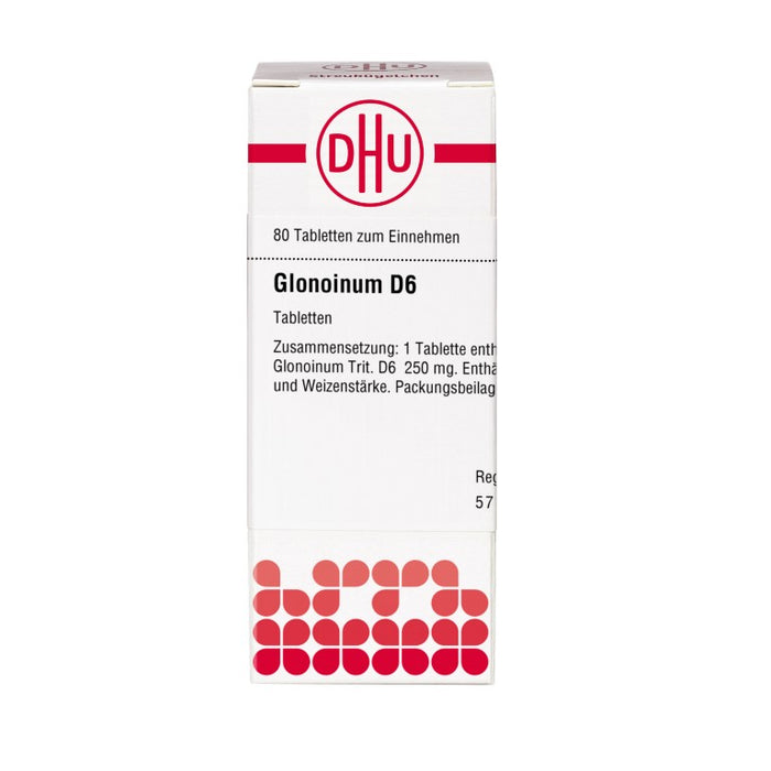 Glonoinum D6 DHU Tabletten, 80 St. Tabletten