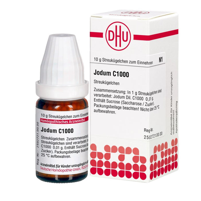 DHU Jodum C1000 Streukügelchen, 10 g Globules