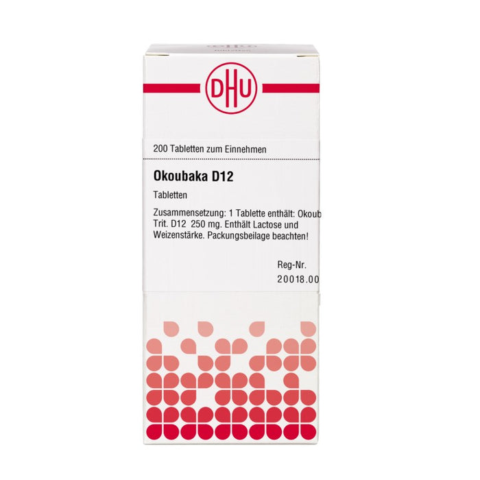 DHU Okoubaka D12 Tabletten, 200 St. Tabletten