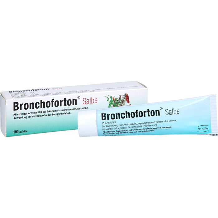 Bronchoforton Salbe bei Erkältungskrankheiten, 100 g Onguent