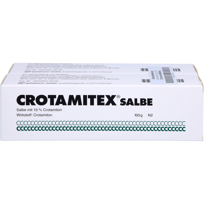 Crotamitex Salbe 10 %, 2X100 g SAL