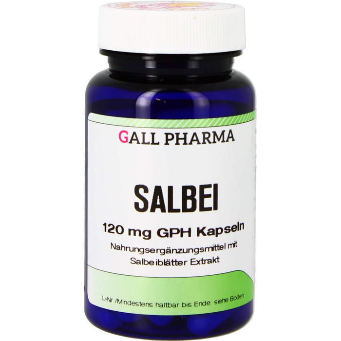 GALL PHARMA Salbei 120 mg GPH Kapseln, 60 pc Capsules