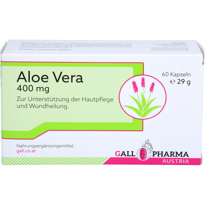 GALL PHARMA Aloe Vera 400 mg GPH Kapseln, 60 St. Kapseln