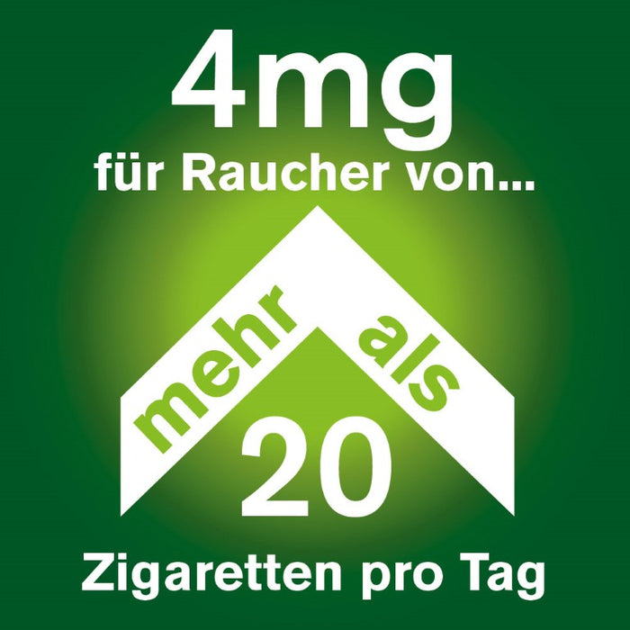 Nicorette Kaugummi 4 mg whitemint, 105 St. Kaugummi