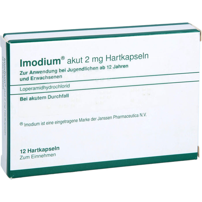 Imodium akut Kapseln Reimport Kohlpharma, 12 pc Capsules