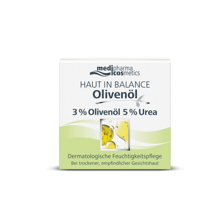 medipharma cosmetics Haut in Balance Olivenöl Feuchtigkeitspflege 3%, 50 ml Cream