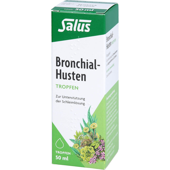 Salus Bronchial-Husten-Tropfen zur Unterstützung der Schleimlösung, 50 ml Solution