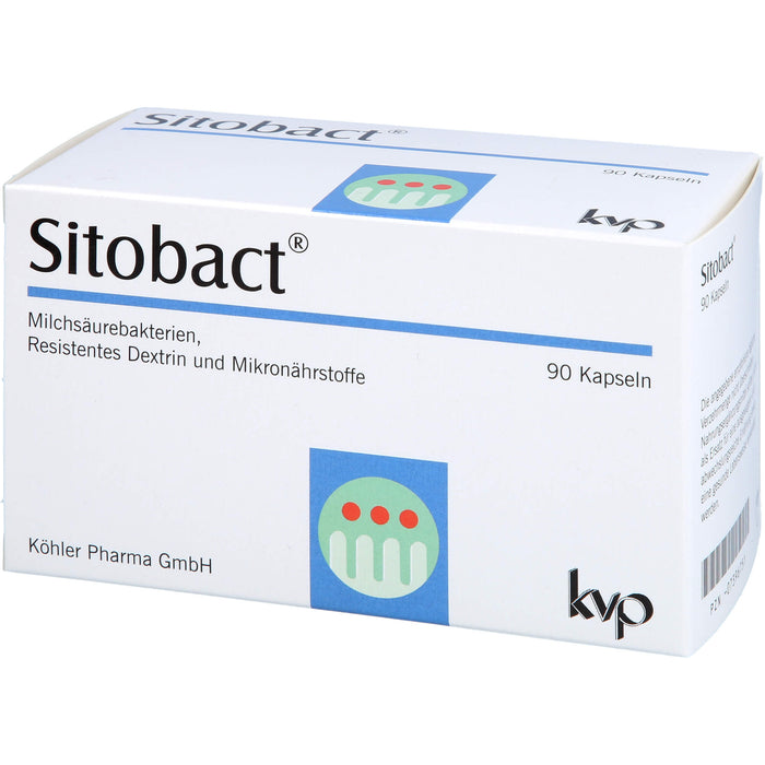 Sitobact Kapseln mit Milchsäurebakterien, 90 pc Capsules