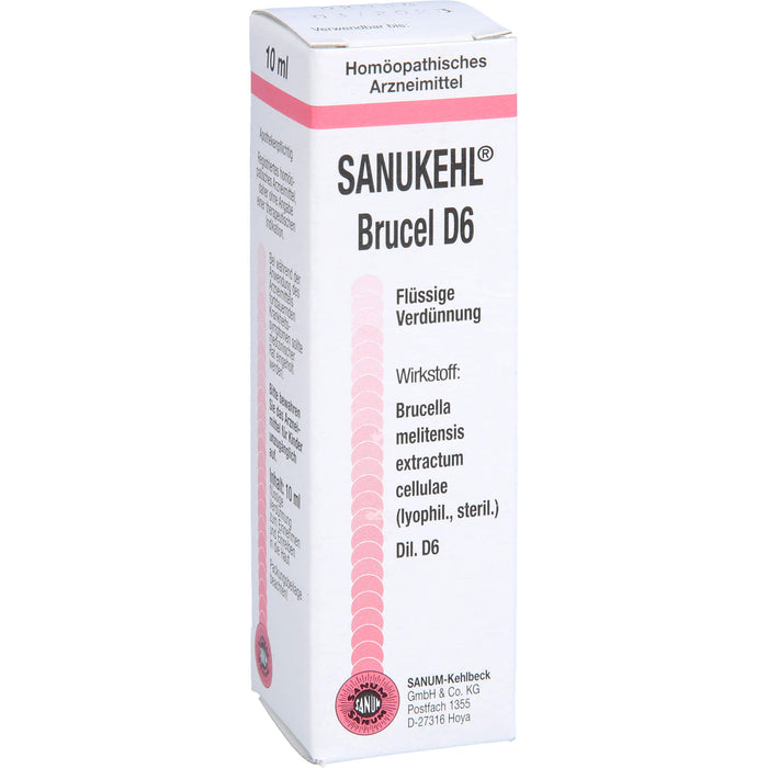 SANUKEHL Brucel D6 flüssige Verdünnung, 10 ml Lösung