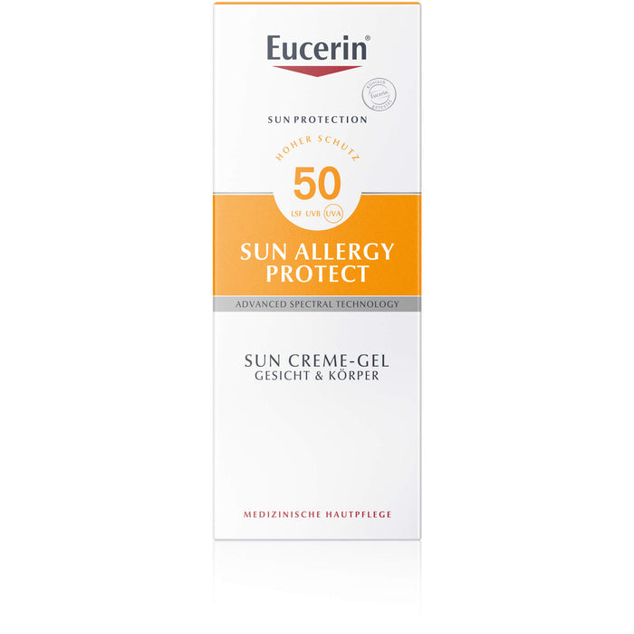 Eucerin Sun Protection Allergy Protect Sun Creme-Gel LSF 50, 150 ml Crème