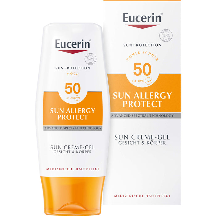 Eucerin Sun Protection Allergy Protect Sun Creme-Gel LSF 50, 150 ml Creme