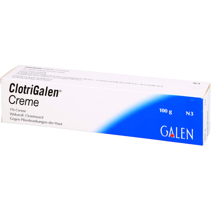 Clotrigalen Creme bei Pilzerkrankungen der Haut, 100 g Crème