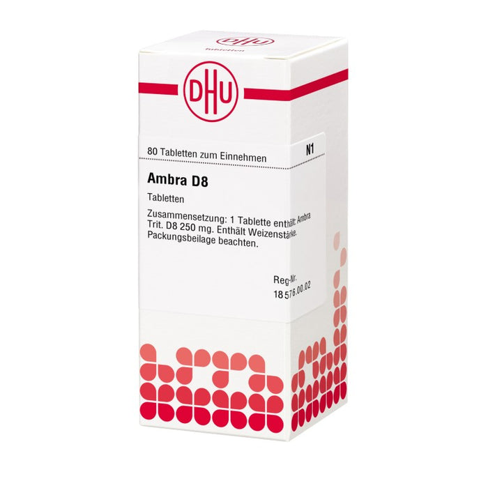 DHU Ambra D8 Tabletten, 80 St. Tabletten