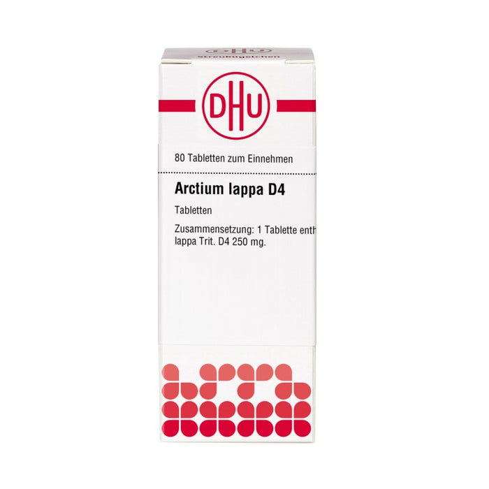 DHU Arctium lappa D4 Tabletten, 80 pc Tablettes