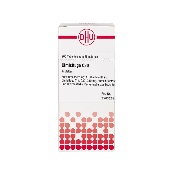 DHU Cimicifuga C30 Tabletten, 200 St. Tabletten