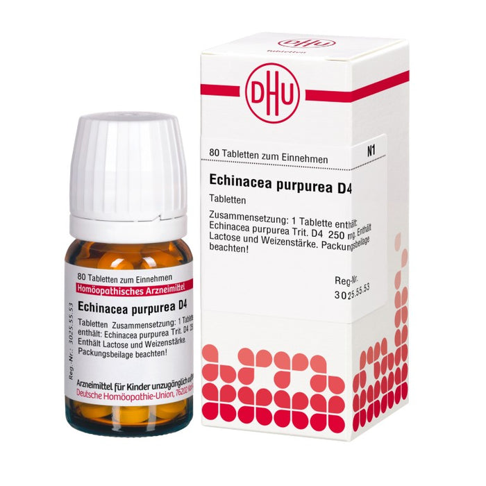 Echinacea purpurea D4 DHU Tabletten, 80 St. Tabletten