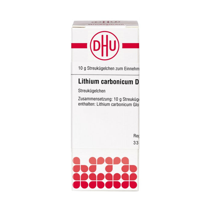 DHU Lithium carbonicum D12 Streukügelchen, 10 g Globules