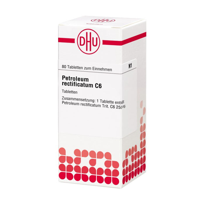 DHU Petroleum rectificatum C6 Tabletten, 80 pc Tablettes