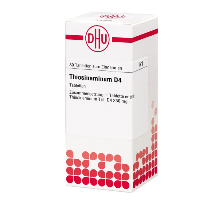 DHU Thiosinaminum D 4 Tabletten, 80 St. Tabletten