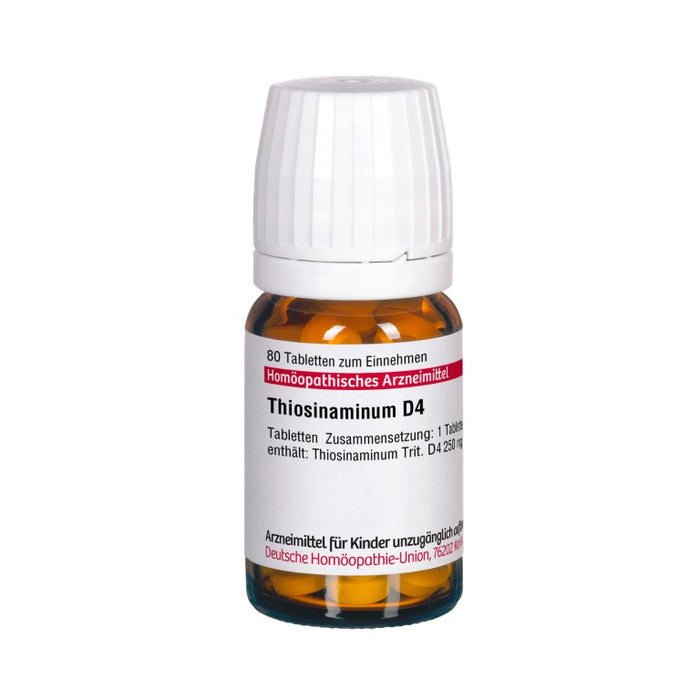 DHU Thiosinaminum D 4 Tabletten, 80 St. Tabletten