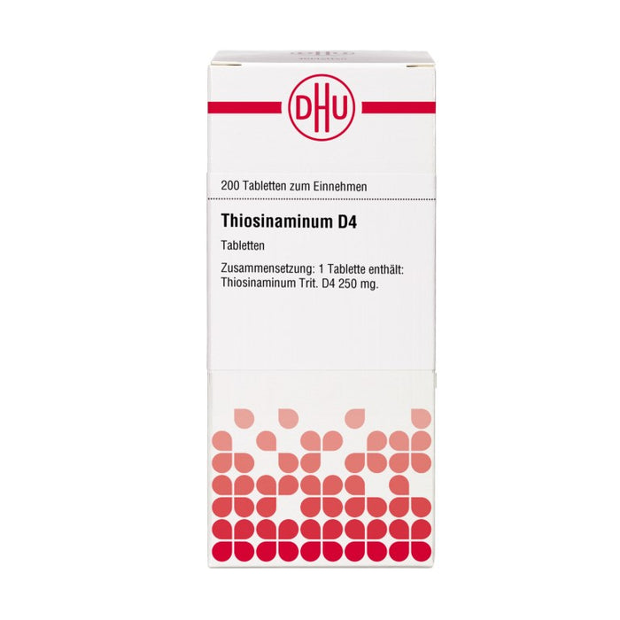 DHU Thiosinaminum D4 Tabletten, 200 St. Tabletten