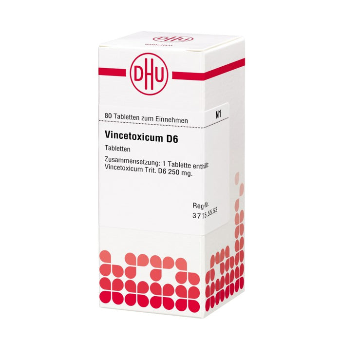 Vincetoxicum D6 DHU Tabletten, 80 St. Tabletten