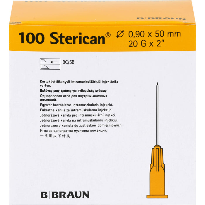 Sterican 20GX2 Kanülen 0,9X50mm, 100 St KAN