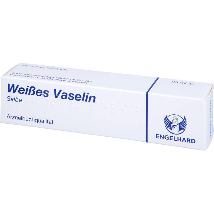 ENGELHARD ARZNEIMITTEL Weißes Vaselin Salbe, 25 ml Onguent