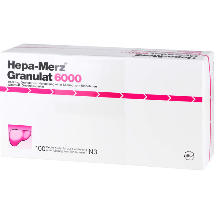 Hepa-Merz Granulat 6000 Lebertherapeutikum, 100 pc Sachets