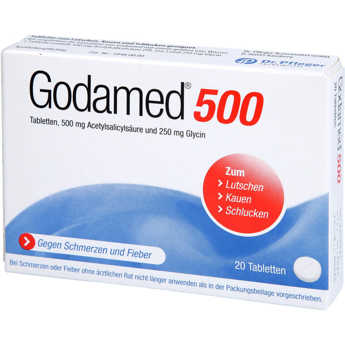 Godamed 500 mg Tabletten, 20 St. Tabletten