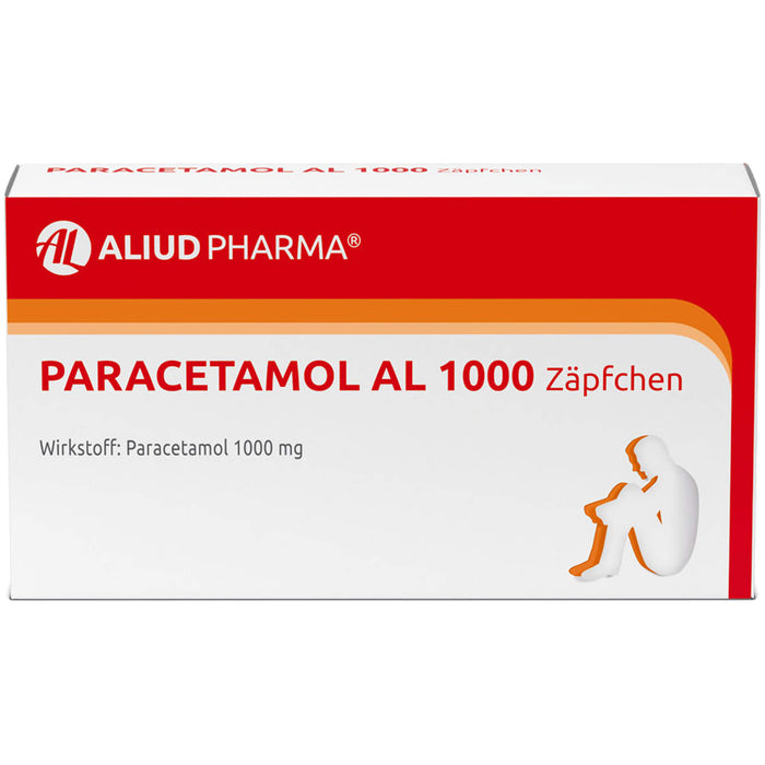 Paracetamol AL 1000 Zäpfchen, 10 pcs. Suppositories