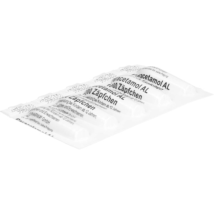 Paracetamol AL 1000 Zäpfchen, 10 pcs. Suppositories