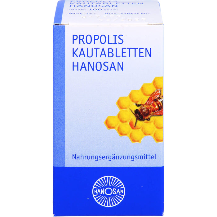 Propolis Kautabletten HANOSAN, 100 St. Tabletten