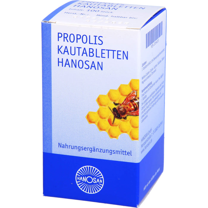 Propolis Kautabletten HANOSAN, 100 pc Tablettes