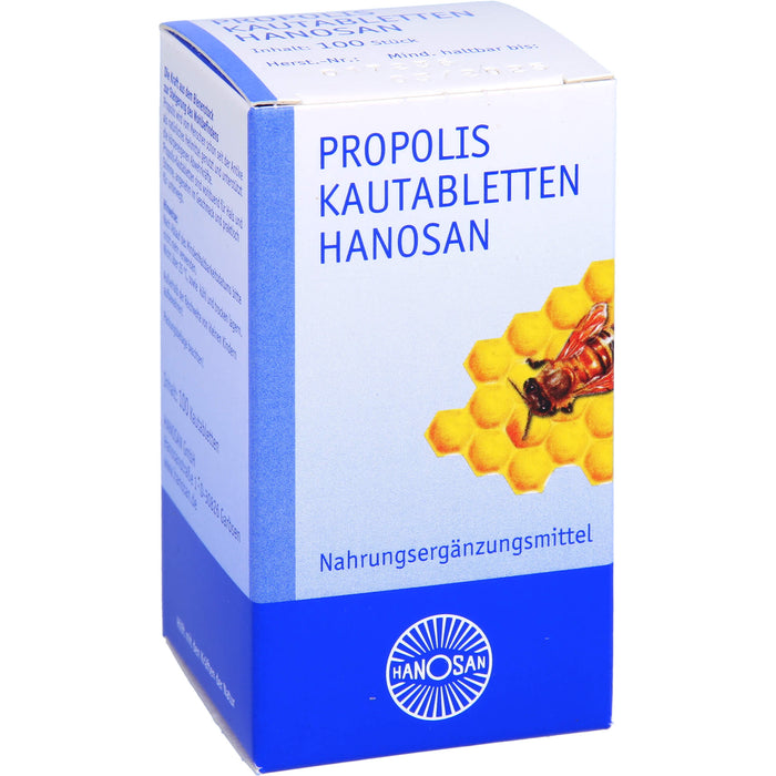 Propolis Kautabletten HANOSAN, 100 St. Tabletten