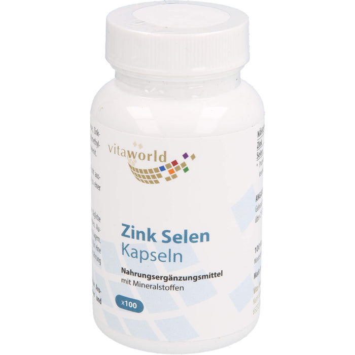 Zink-Selen Kapseln 15mg/100ug, 100 St KAP