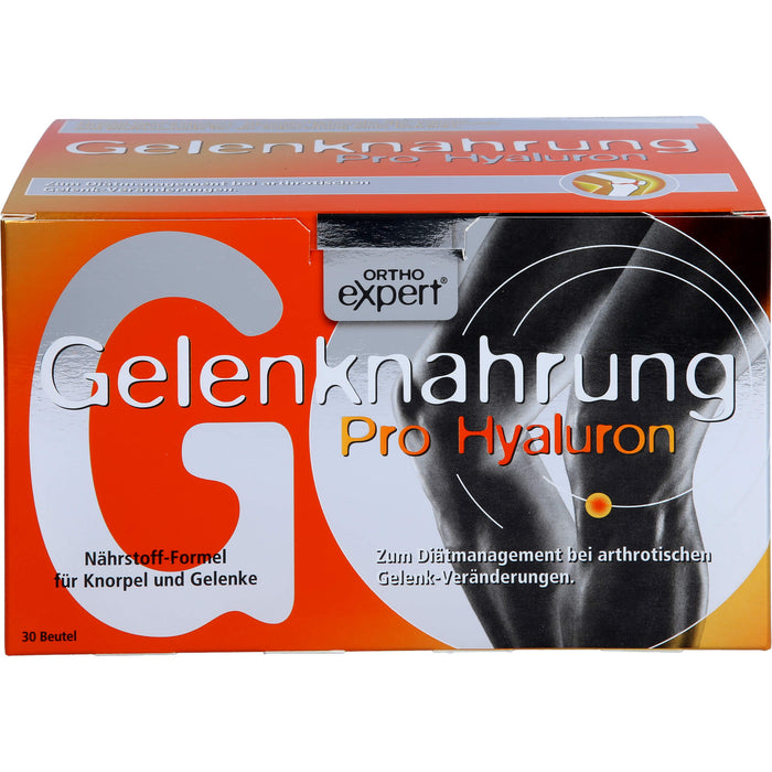 Orthoexpert Gelenknahrung Pro Hyaluron Pulver, 30 pc Sachets