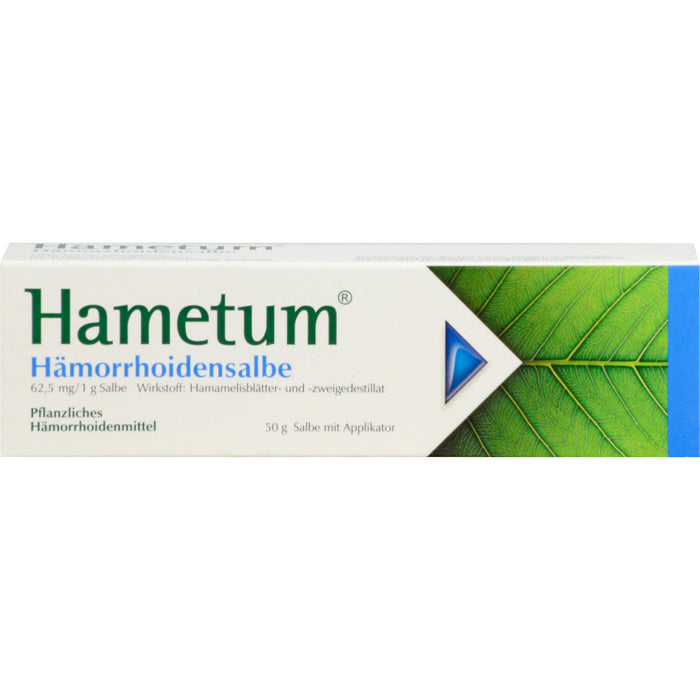 Hametum Hämorrhoidensalbe, 50 g Onguent